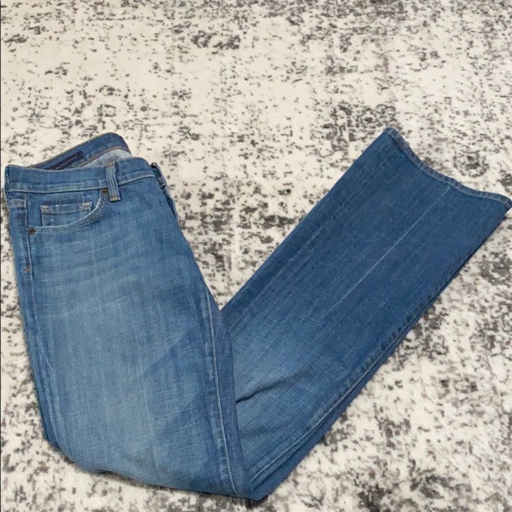 Citizens of Humanity Jeans size 28 EUC low waist straight leg boot cut